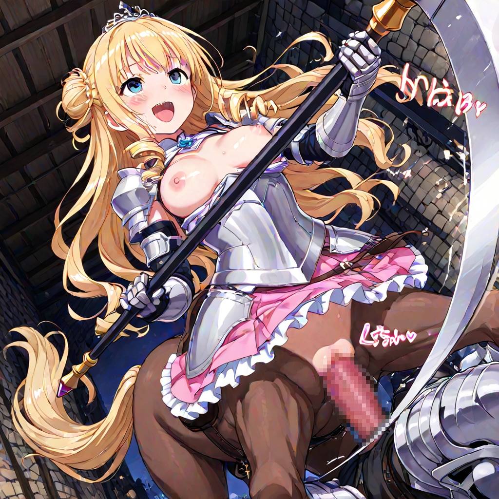 「正気にお戻りを！姫様は悪魔憑きです！」 「あん、もう少しでイクとこだったのに。邪魔立てするな！ﾀﾋね！あら気持ちいい。これでもイケるわ♥」（ケモ耳ラプソディ１０９）