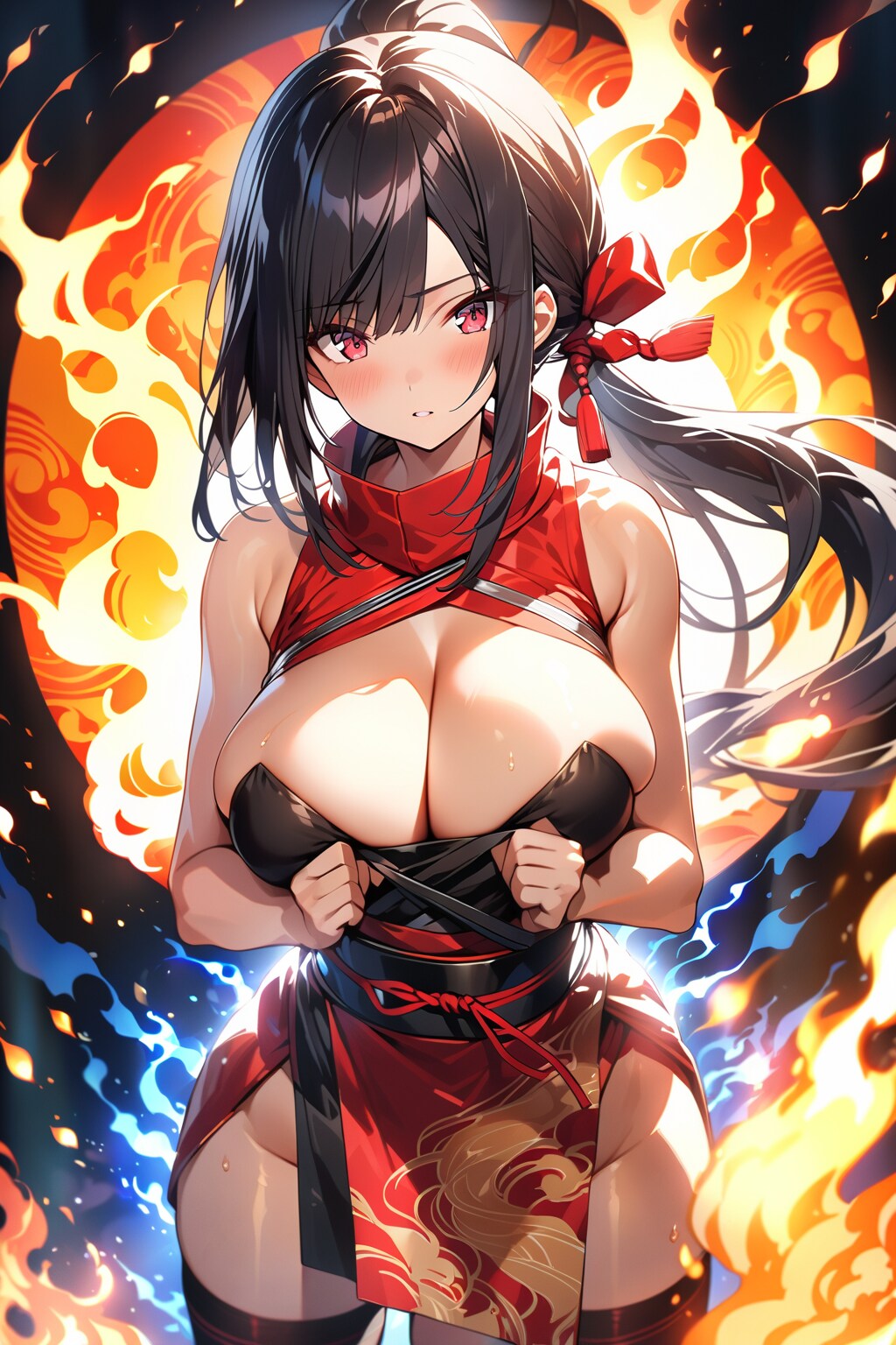 火遁使いのくノ一ちゃん