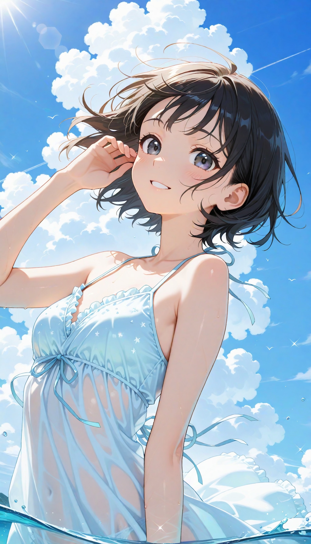 夏の美少女達
