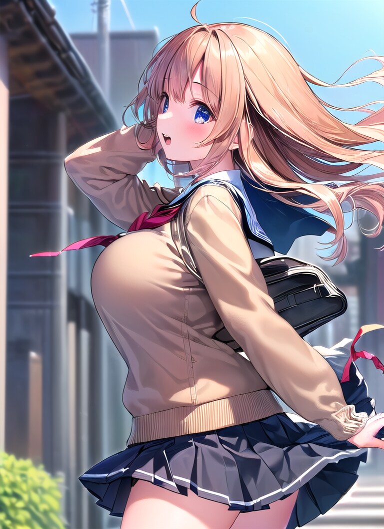 「おはよ！」
