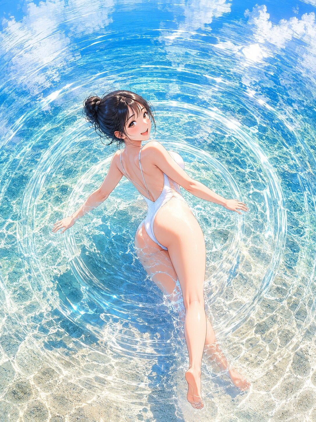 夏のシーン