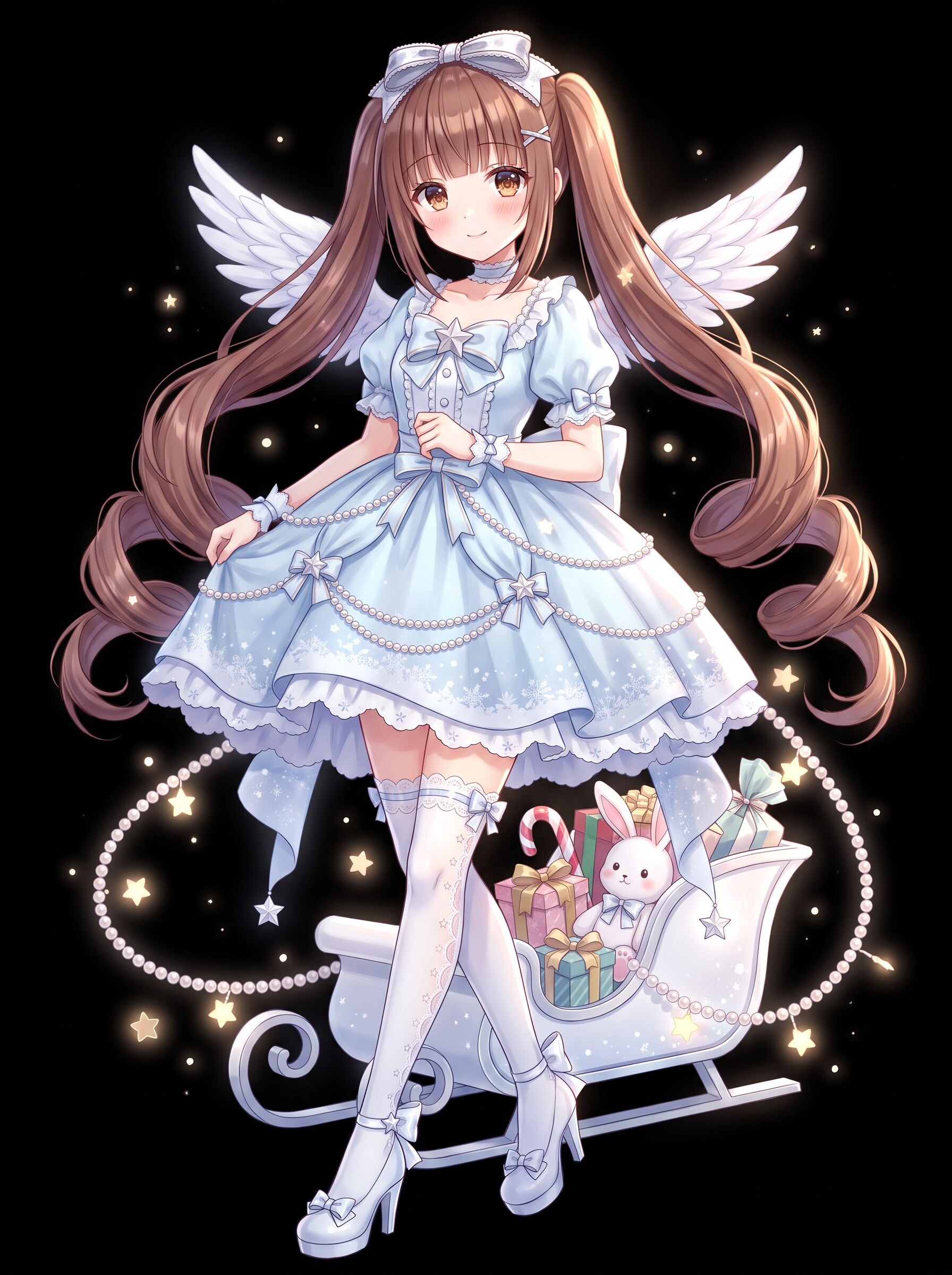 白翼星彩の少女 | の人気AIイラスト・グラビア