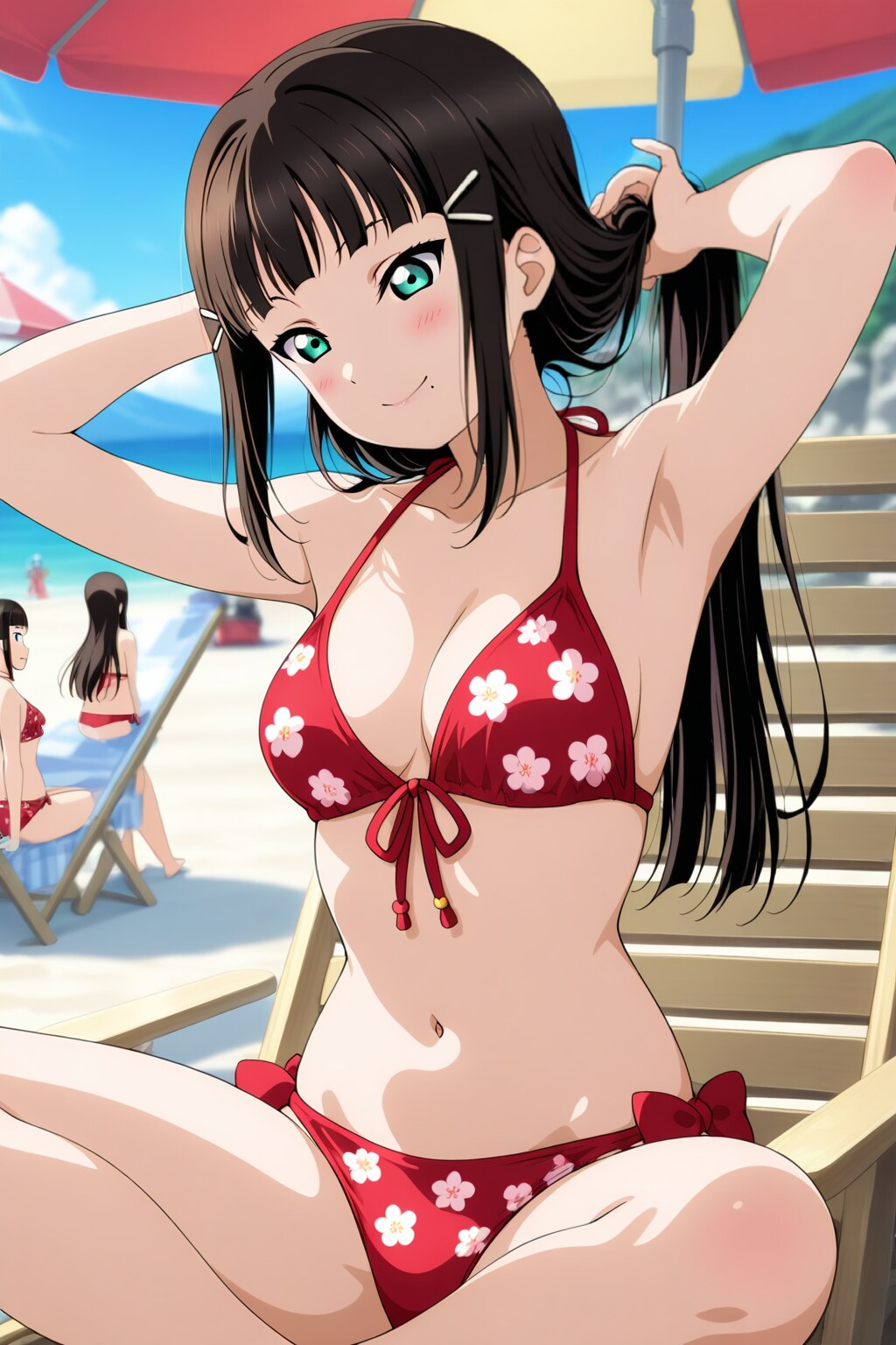 ダイヤちゃんの夏休み👙🏖️❤️