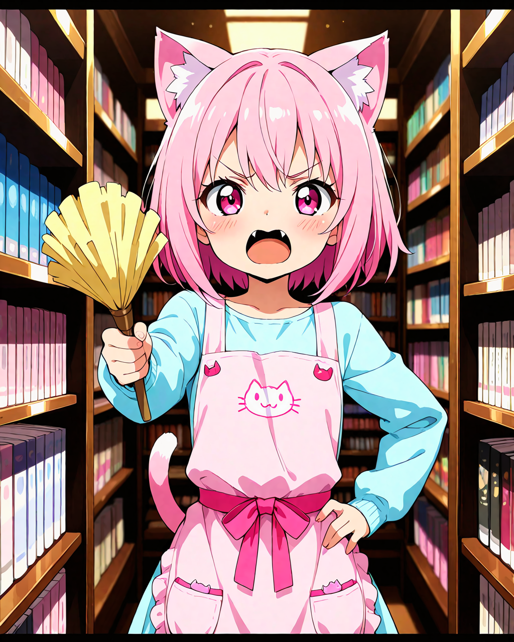 うちは立ち読み禁止にゃのら！！