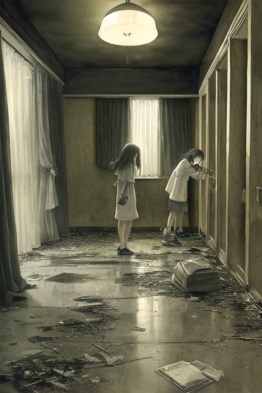 ホテルの正体 | の人気AIイラスト・グラビア