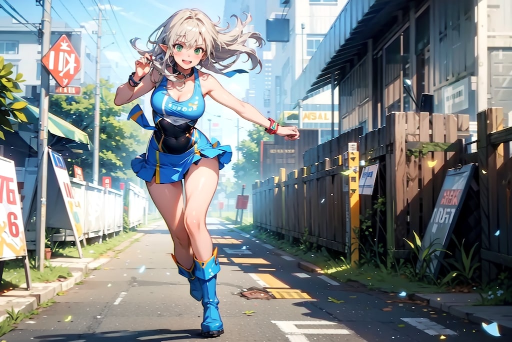 これからレースに出ます