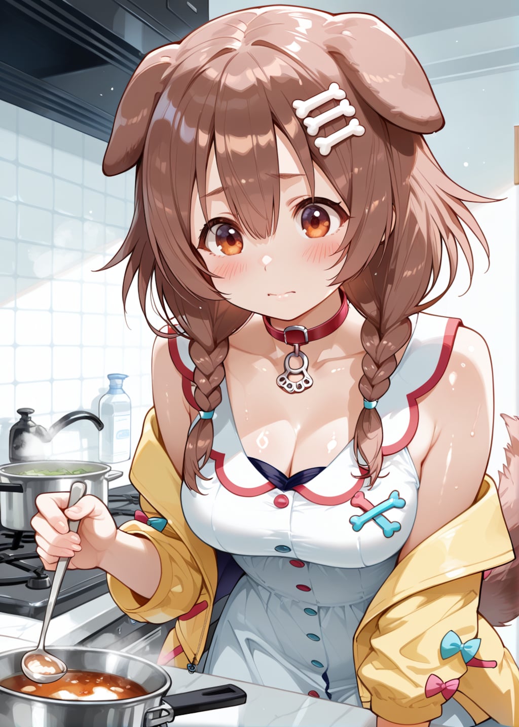 料理に失敗してミオしゃのご飯を食べるまで