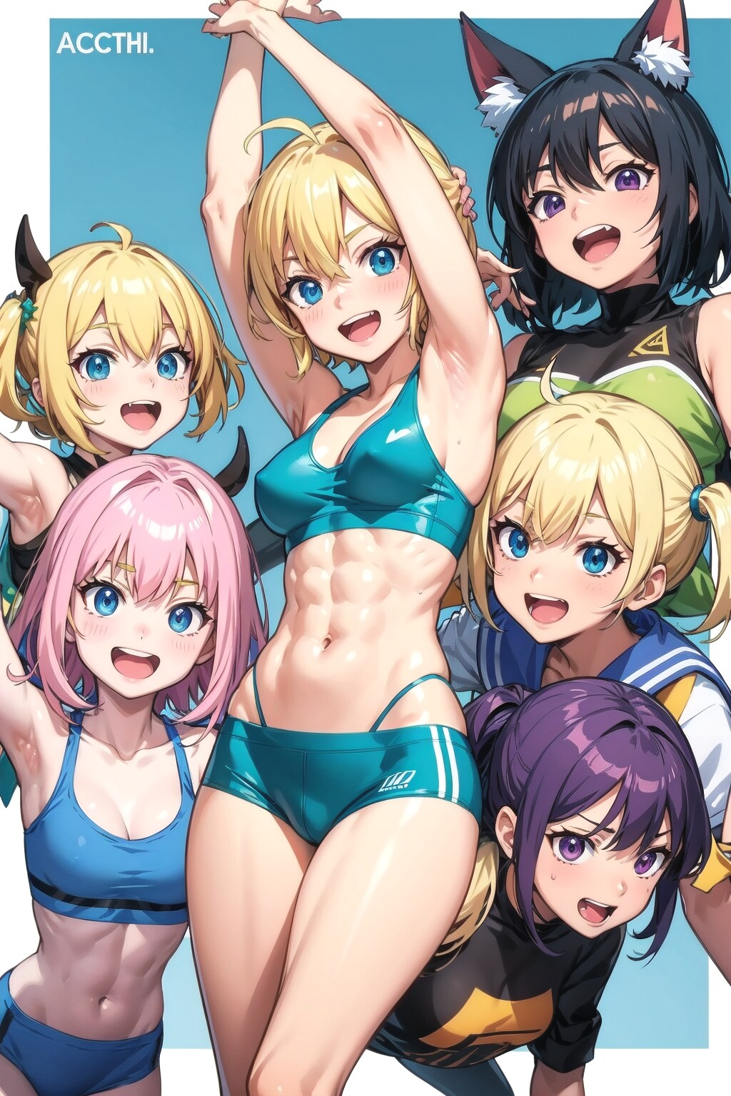 腹筋女子あつまるよ！