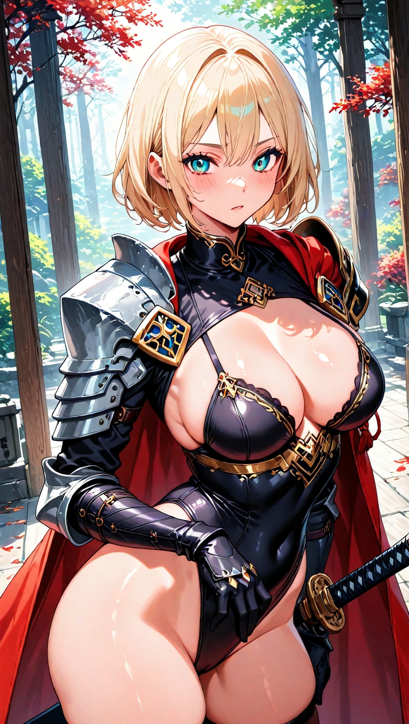 レオタードアーマー女戦士