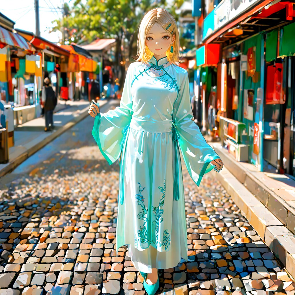 アオザイを着るカート・コバーン好きの女