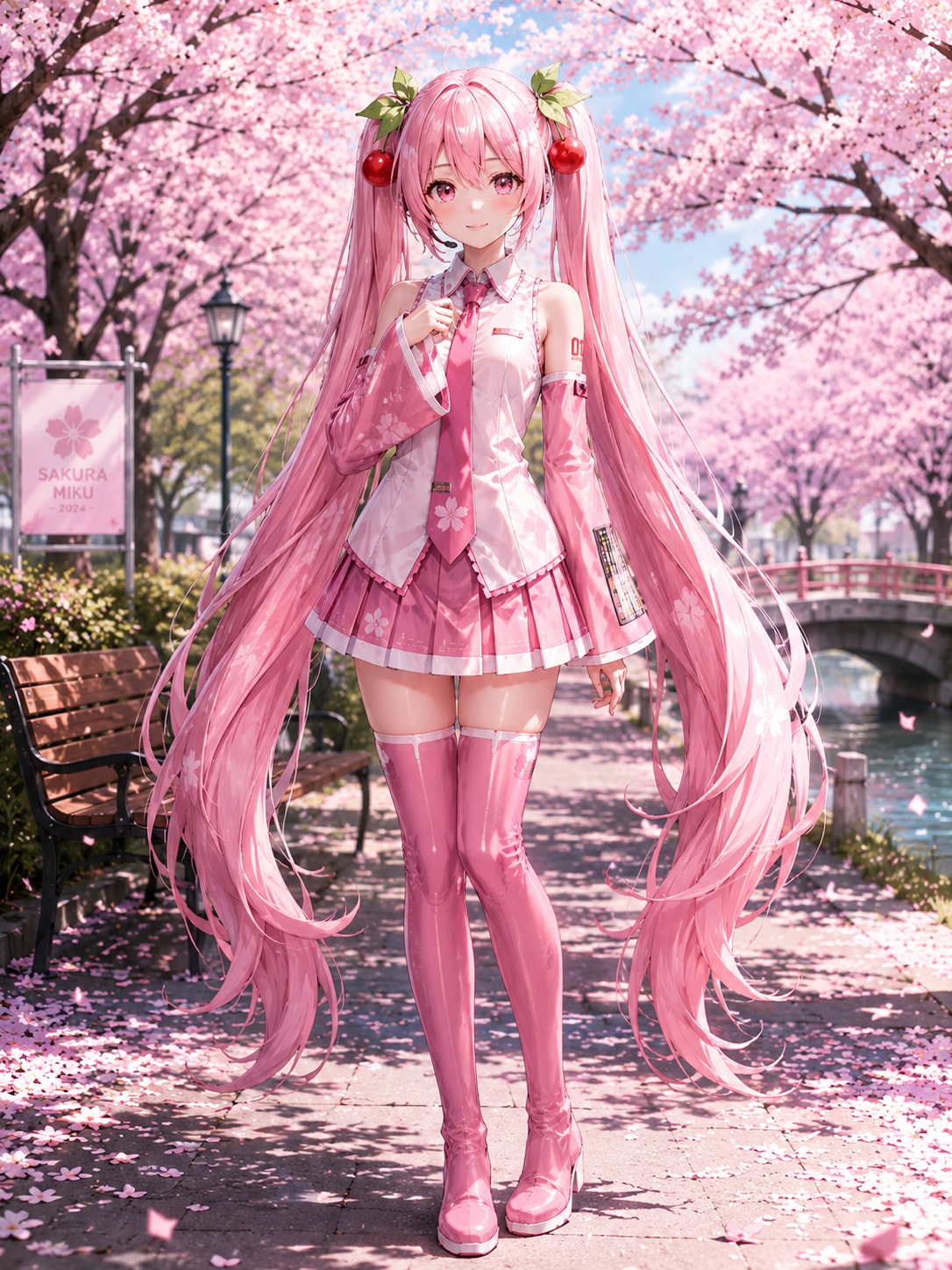 桜ミクちゃん