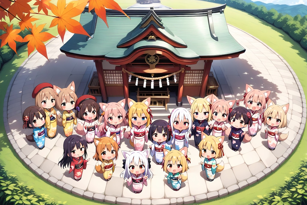 お参りしよう！。