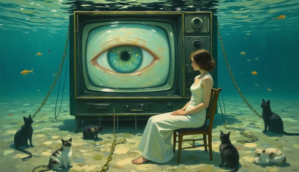 「隣人」「まばたき」 (4枚)