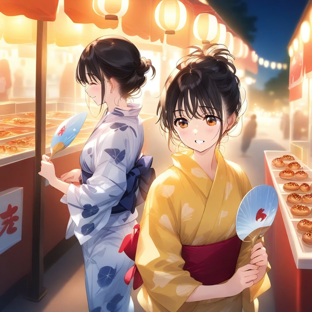 ボツ作品集（お祭りの屋台）