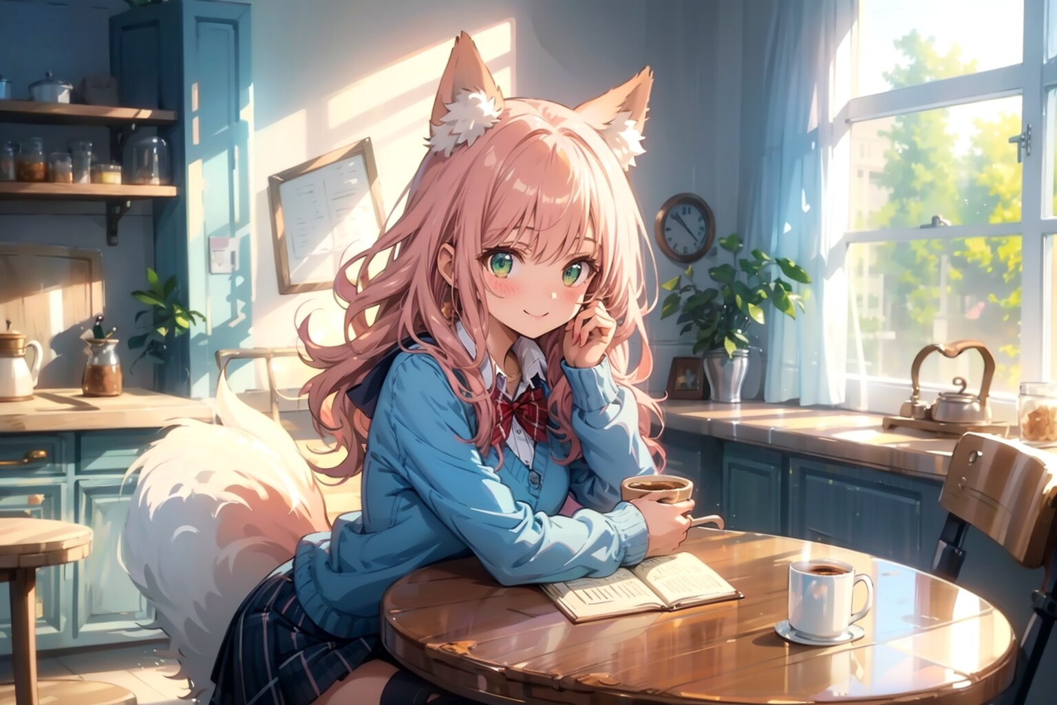 今日の狐耳娘
