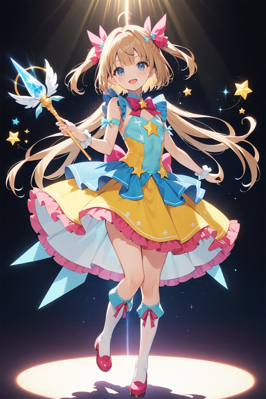 魔法少女豆乳 | の人気AIイラスト・グラビア