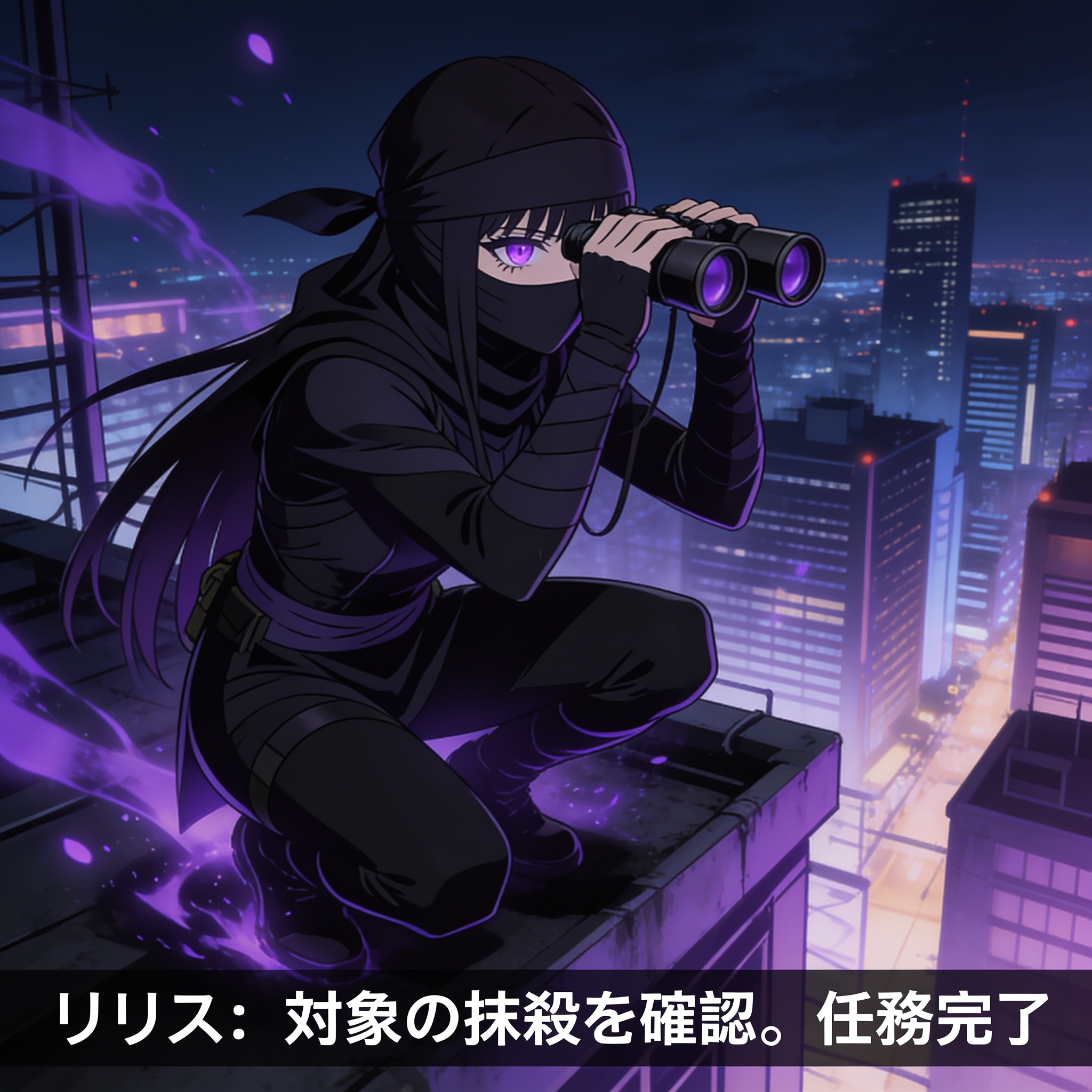 対象の抹殺を確認。任務完了