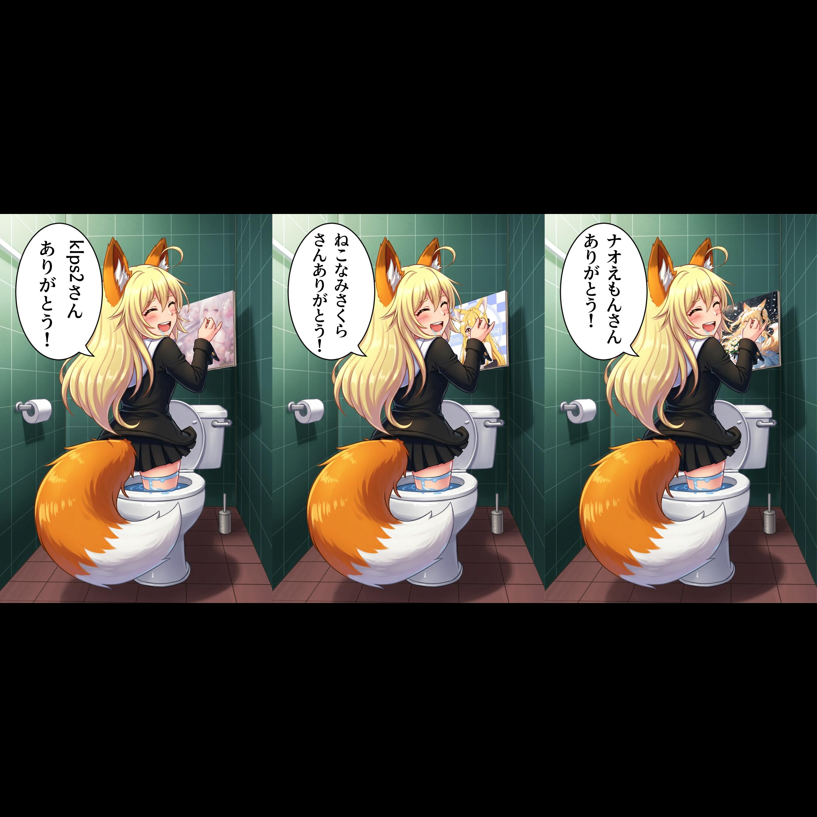 ファンアート感謝❣️🦊✨
