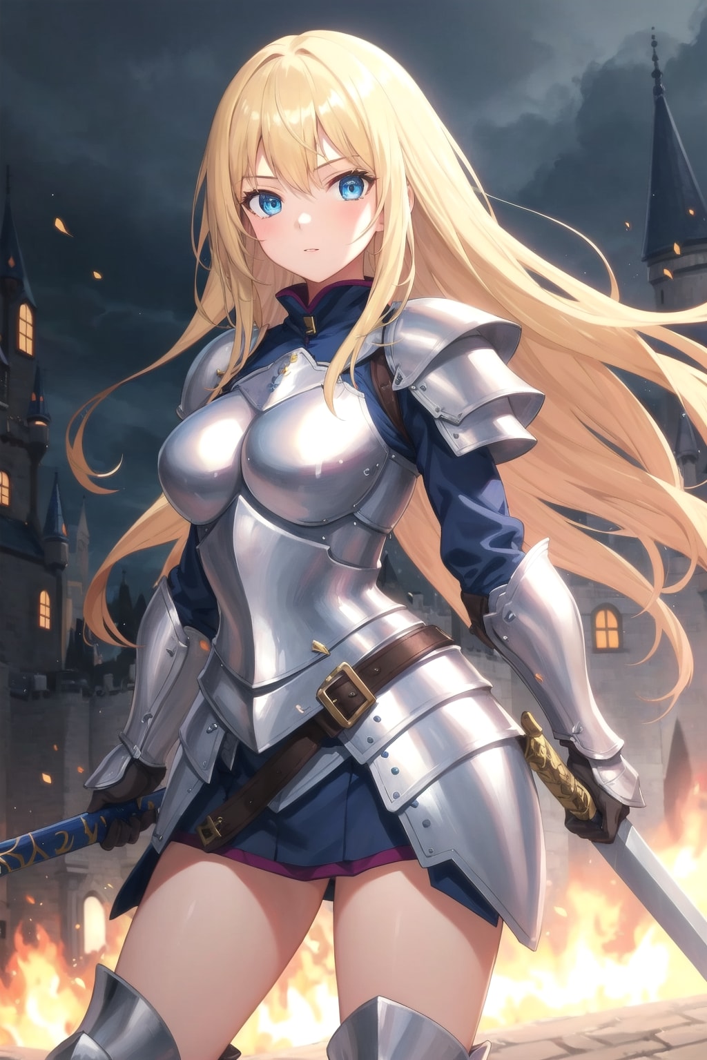 美少女騎士 | の人気AIイラスト・グラビア