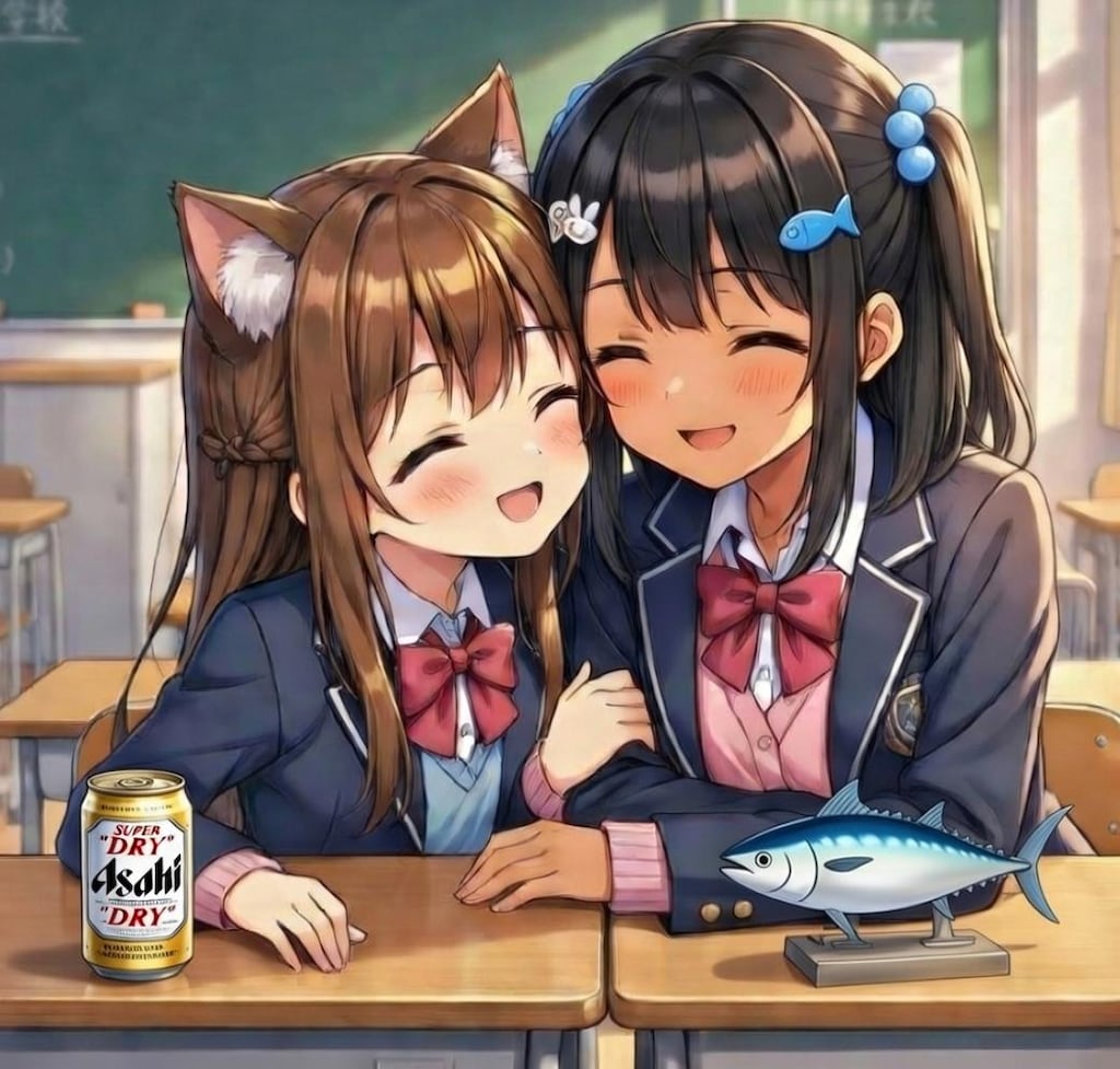 こなつちゃんと笑顔の小さな女の子