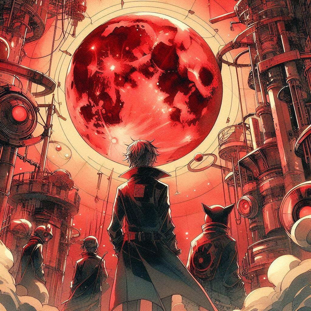 終焉を迎えつつある紅い惑星で繰り広げられる物語(だといいな)