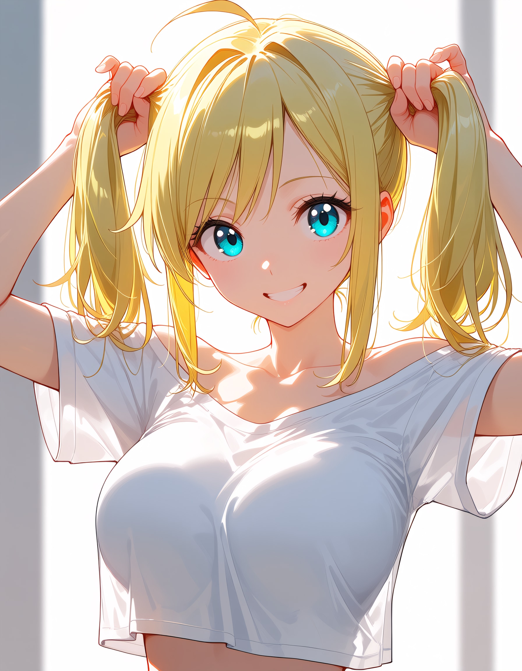 手ツインテをやってみました♪ | の人気AIイラスト・グラビア