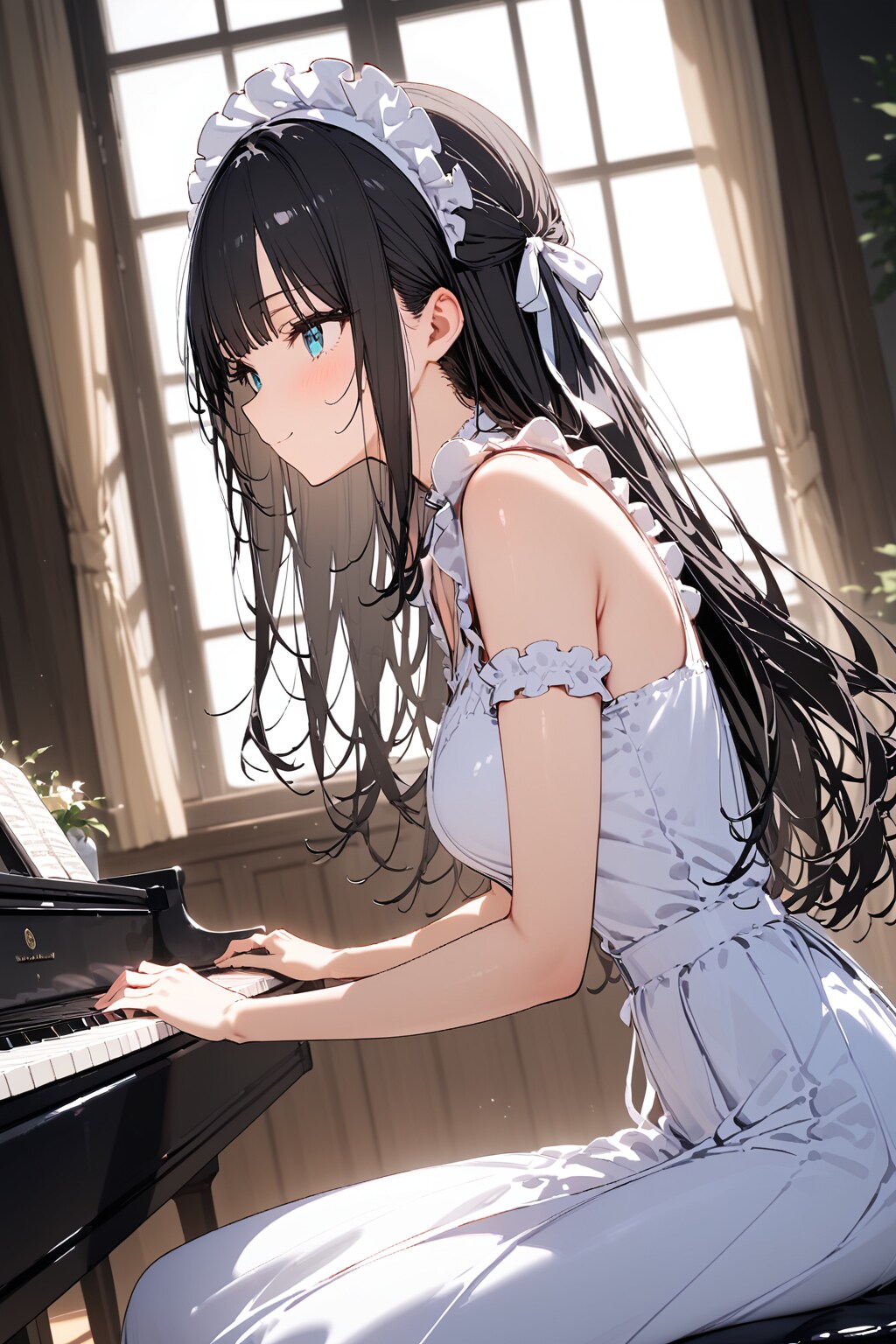 ピアノ部 | の人気AIイラスト・グラビア