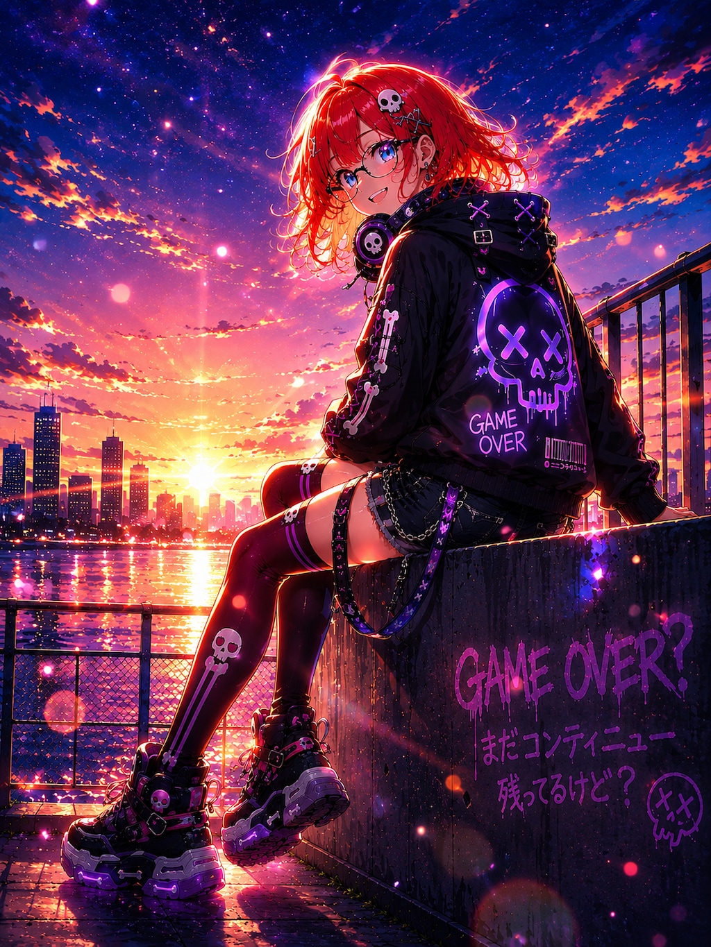 GAME OVER？ まだコンティニュー残ってるけど？