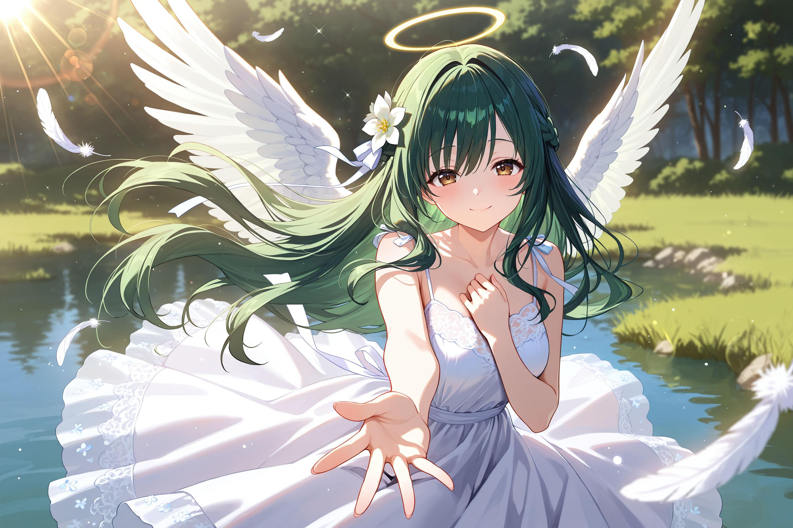 天使さん頑張ります | の人気AIイラスト・グラビア