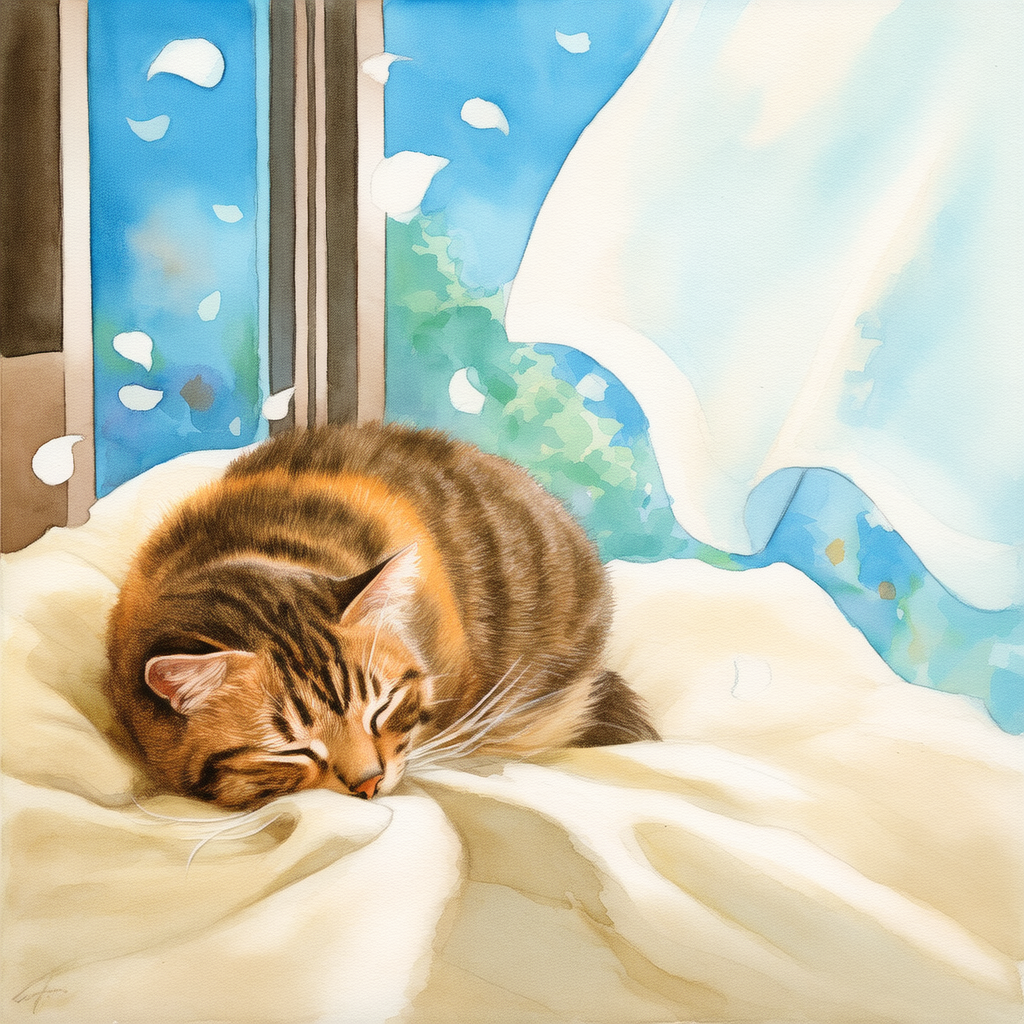 主様がいないベット | の人気AIイラスト・グラビア