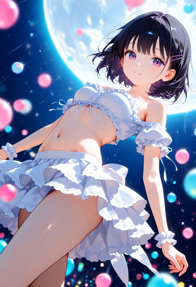 黒髪の美少女(388)