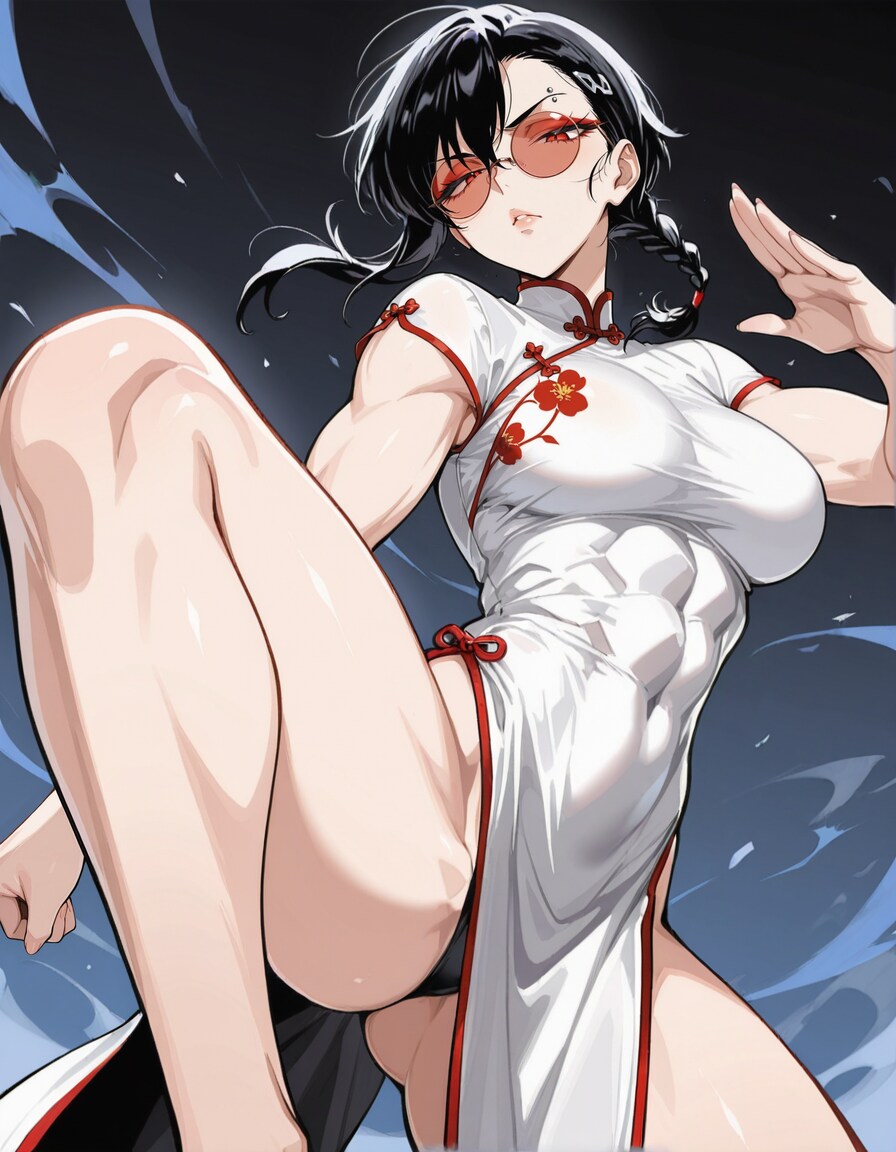 腹筋バキバキチャイナ娘