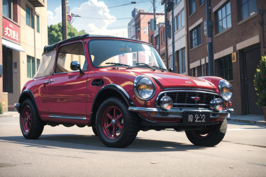 このクルマかわいい〜