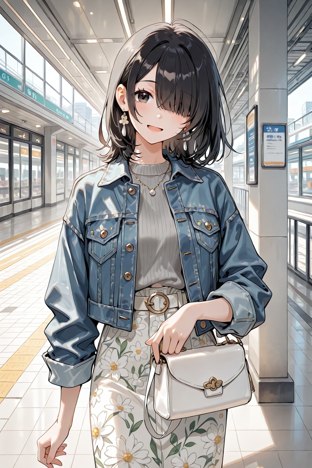 めかくれ女子＃１７４ | の人気AIイラスト・グラビア