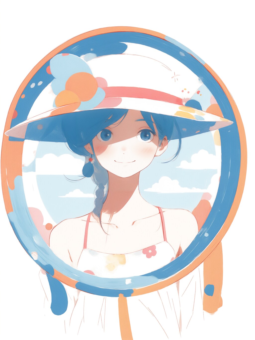 (12枚)キリトリ・ブルー