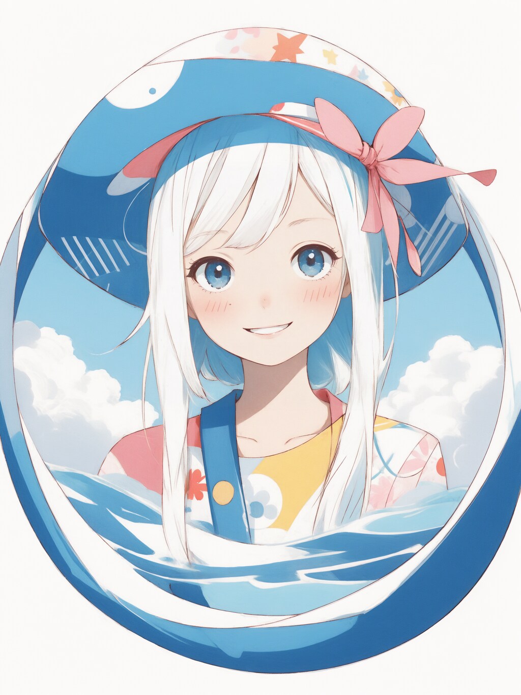 (12枚)キリトリ・ブルー