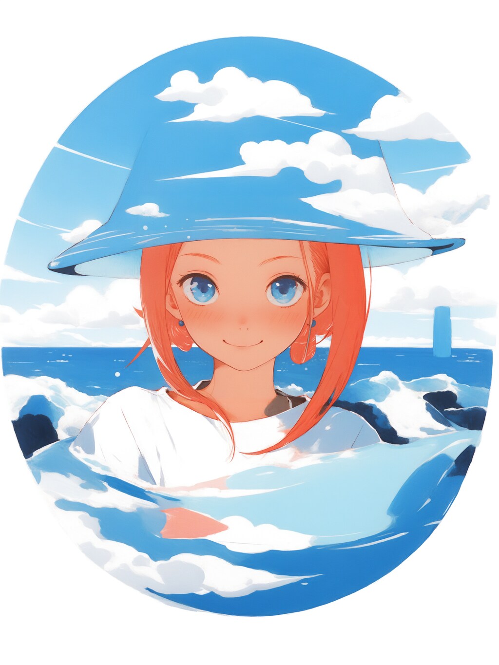 (12枚)キリトリ・ブルー