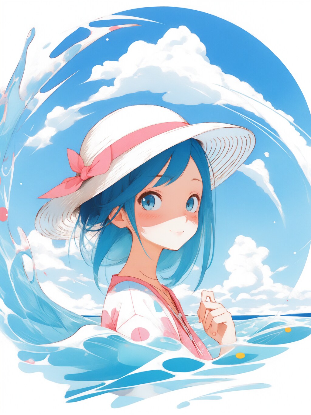 (12枚)キリトリ・ブルー