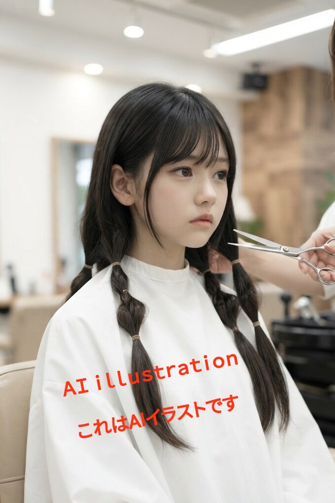 あの当時はヘアドネーションなんて言葉も知らなかった。  卒業まで黒髪ロングを守った気弱な子が、もし髪を提供するとしたら── それは初めて“誰かのために選ぶ”静かな勇気。