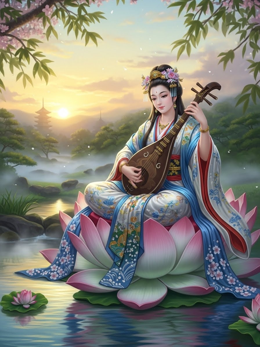 今日の弁才天様 | の人気AIイラスト・グラビア