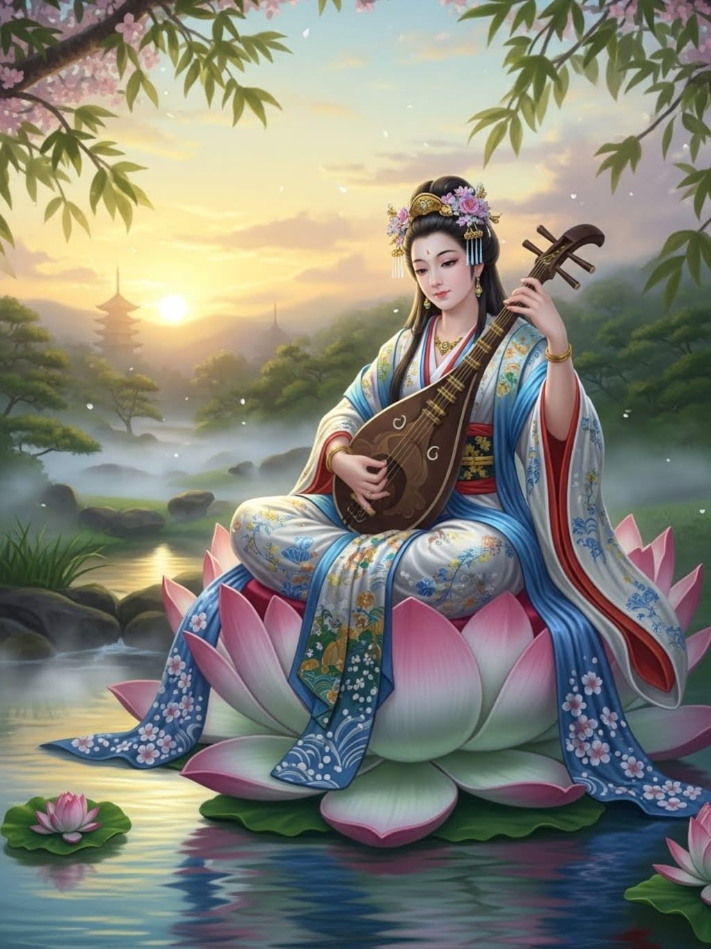 今日の弁才天様