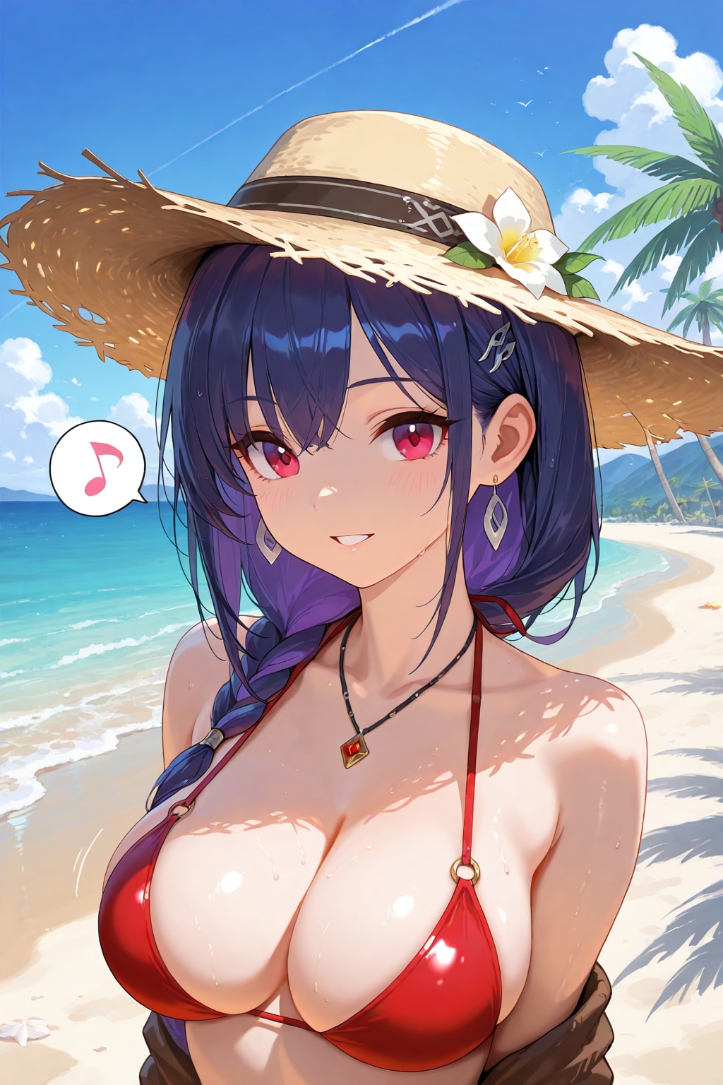 リゾート満喫少女
