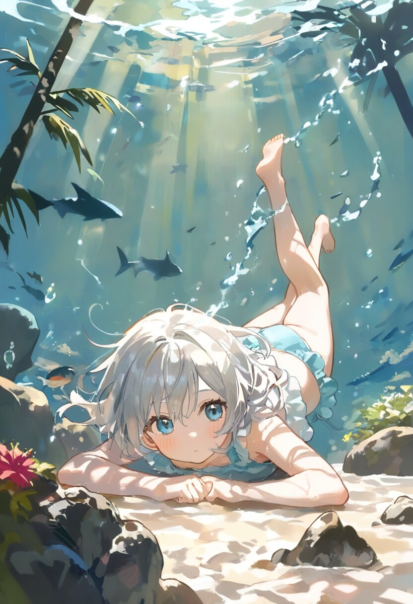 under the sea(水彩タッチ)(13)