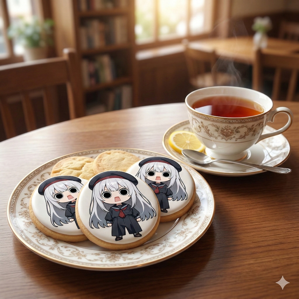 デザートのえらいこっちゃ嬢ビスケット