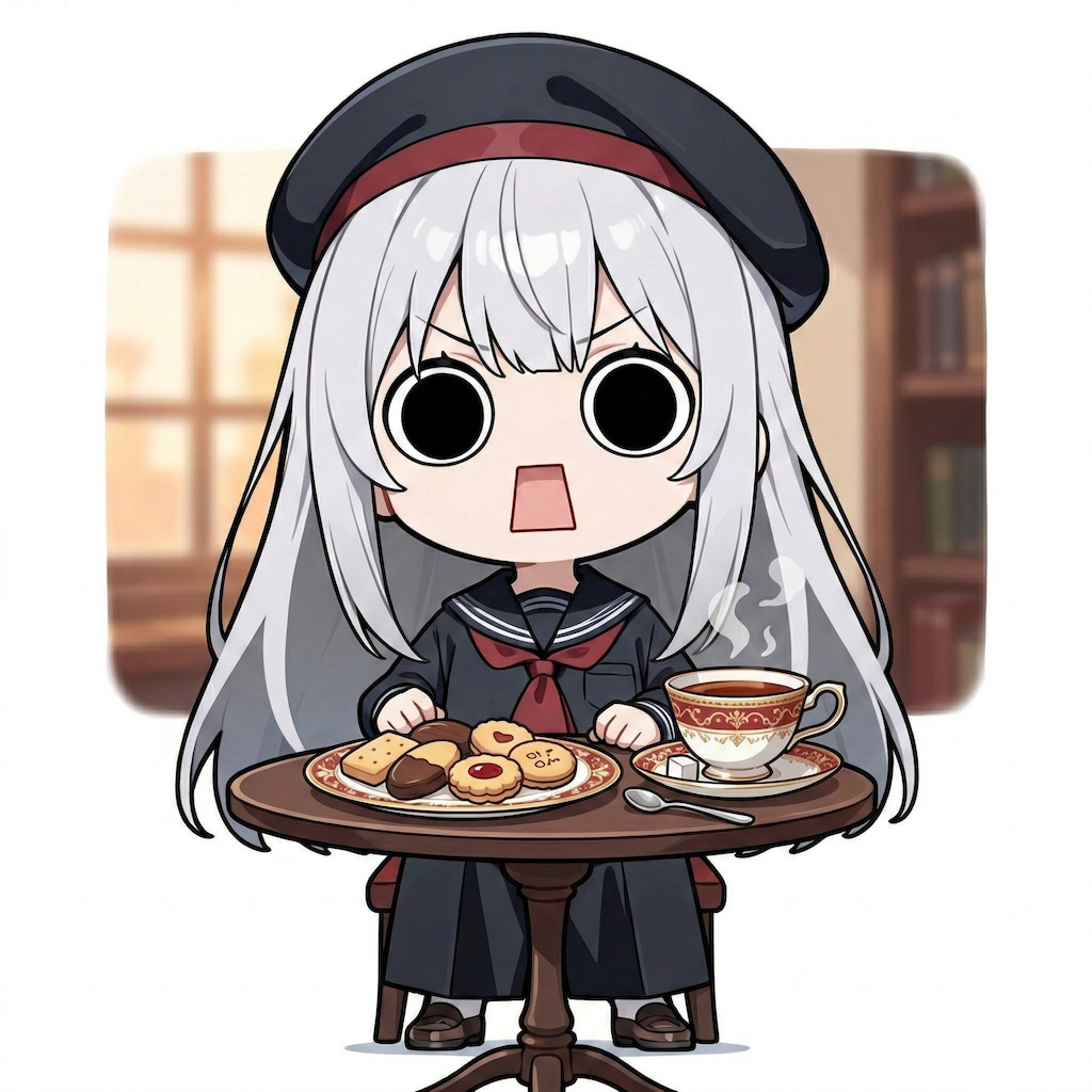 デザートのえらいこっちゃ嬢ビスケット