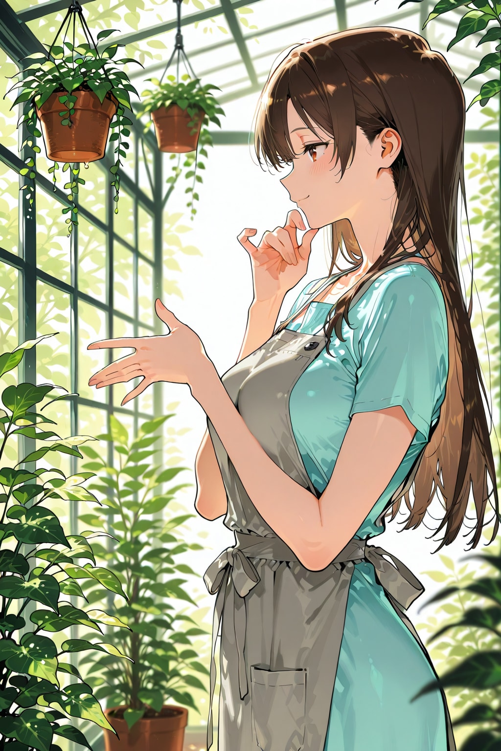 植物を愛する子 | の人気AIイラスト・グラビア