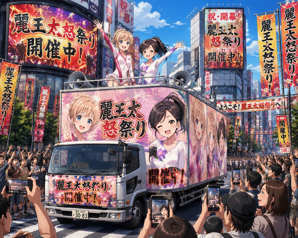 🌸麗王太怒祭り開催中！！🌸