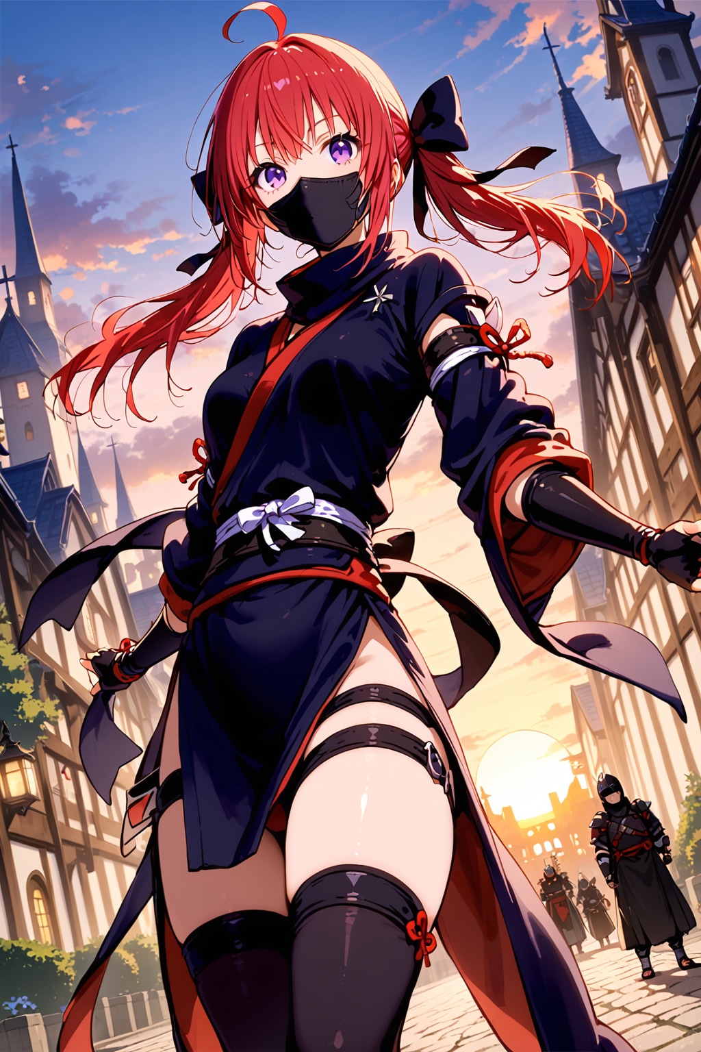 忍者ガール | の人気AIイラスト・グラビア