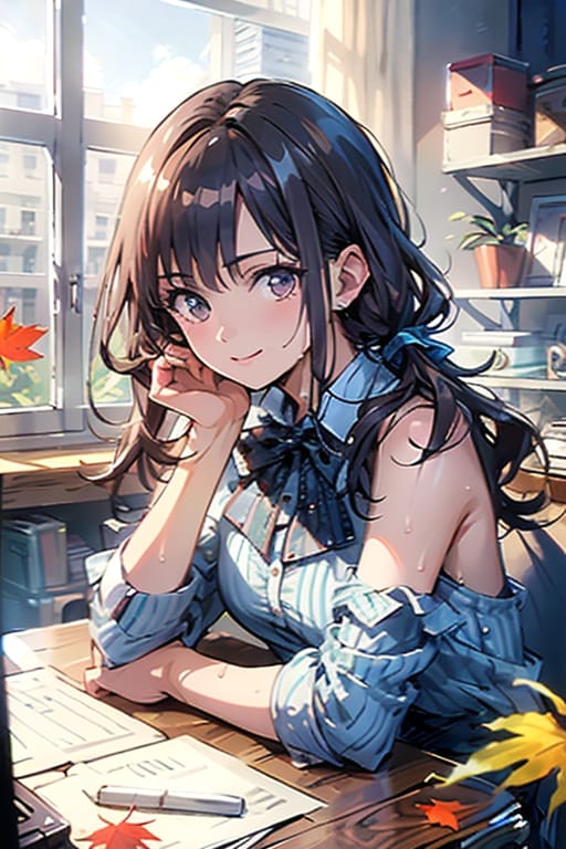 autumn and studying | の人気AIイラスト・グラビア