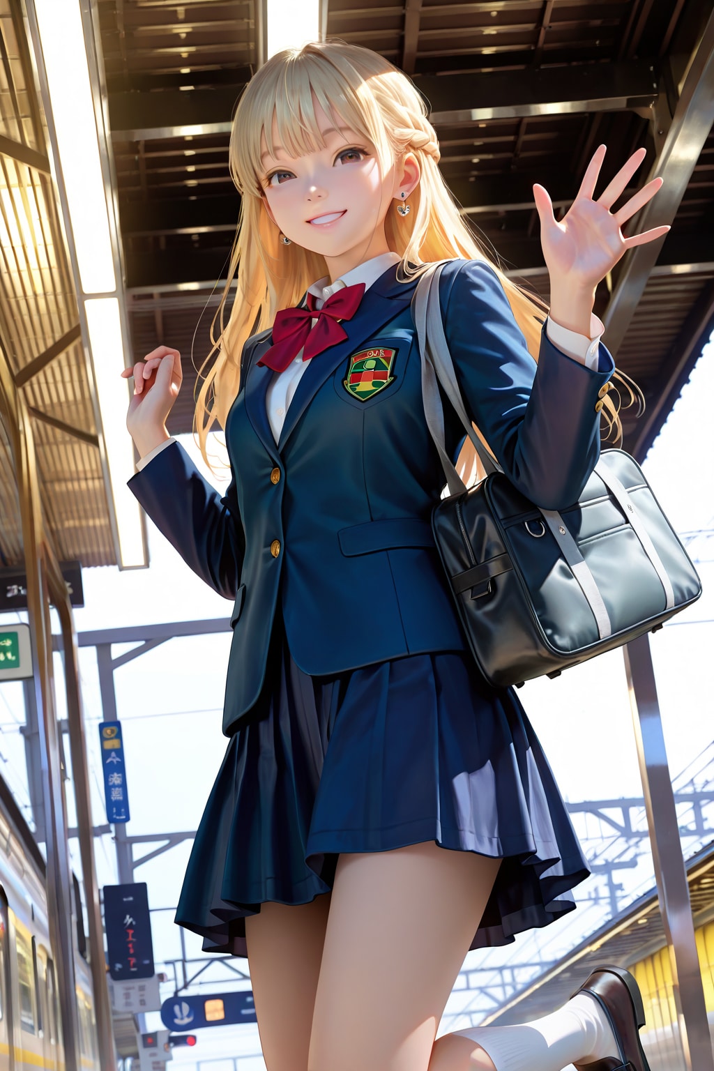 澪奈 school uniform (4)